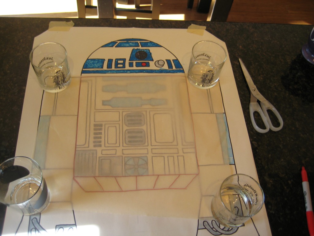 R2D2 CAKE