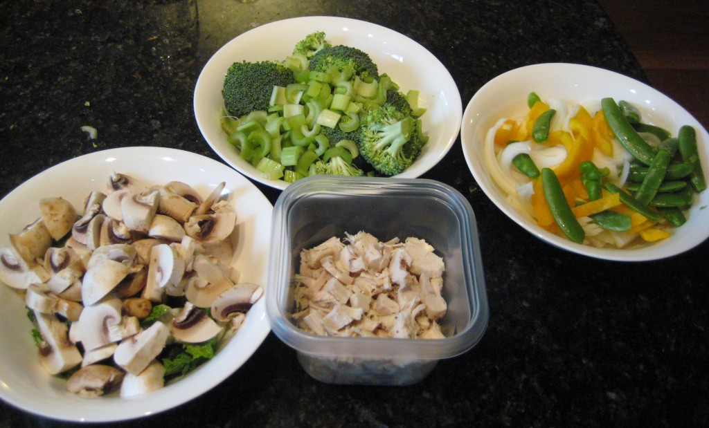 Roast Chicken Stirfry