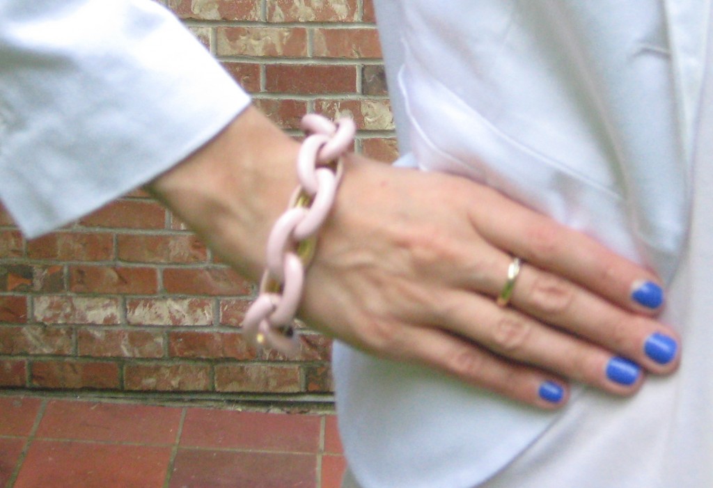 Gigglosophy Pink Link Bracelet