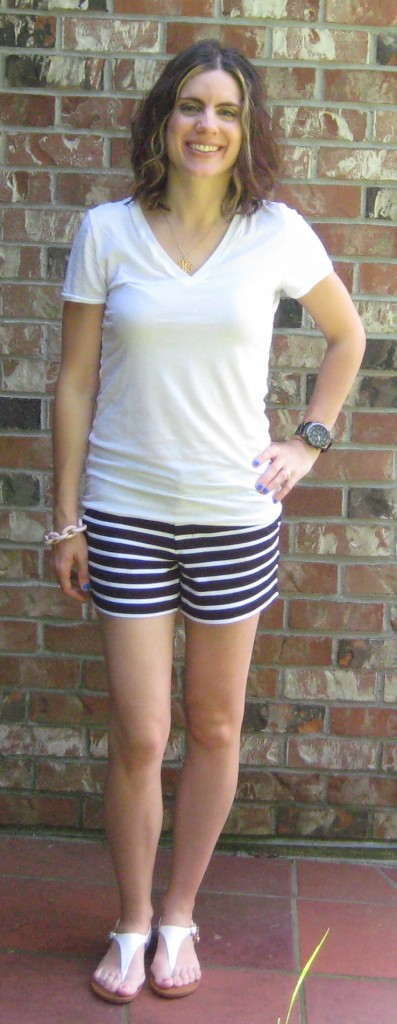 Gap's Black & White Shorts