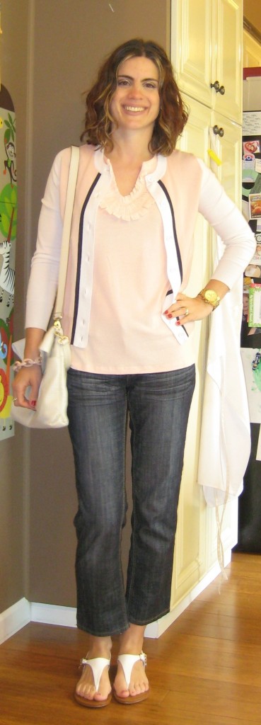 Color Block Cardigan