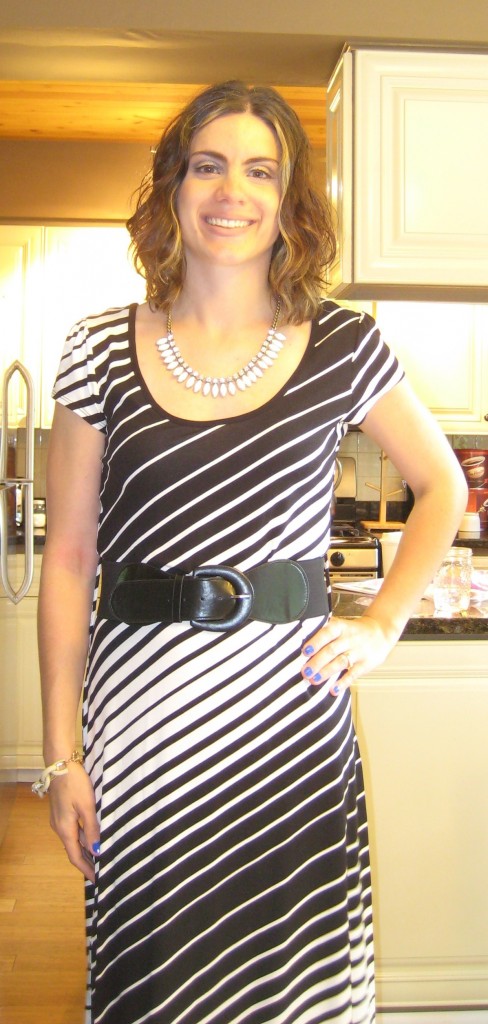 Wallis Black & White Maxi Dress