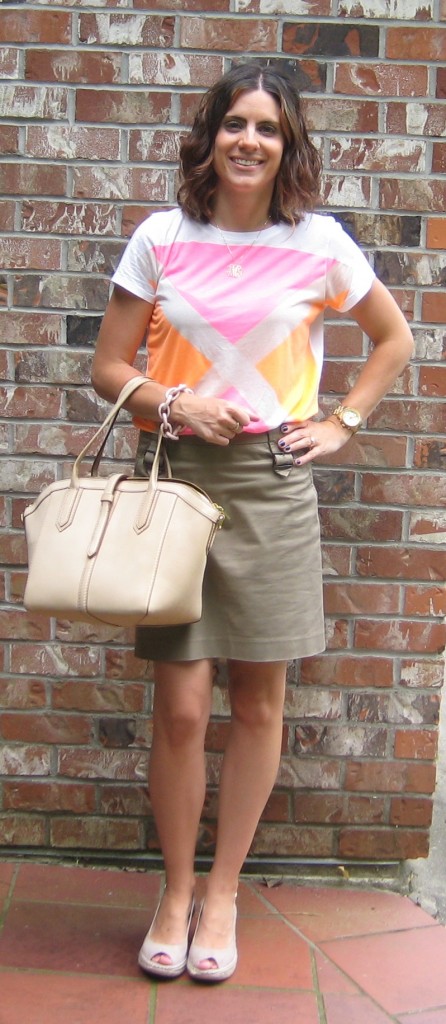 J Crew Printed Tee