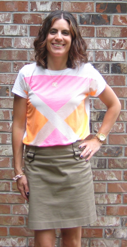 J Crew Printed Tee