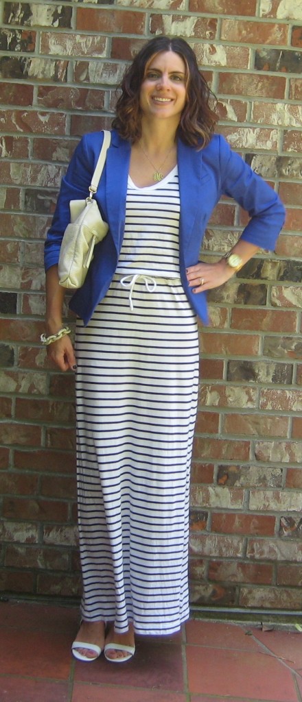 Maxi Dress with Blazer