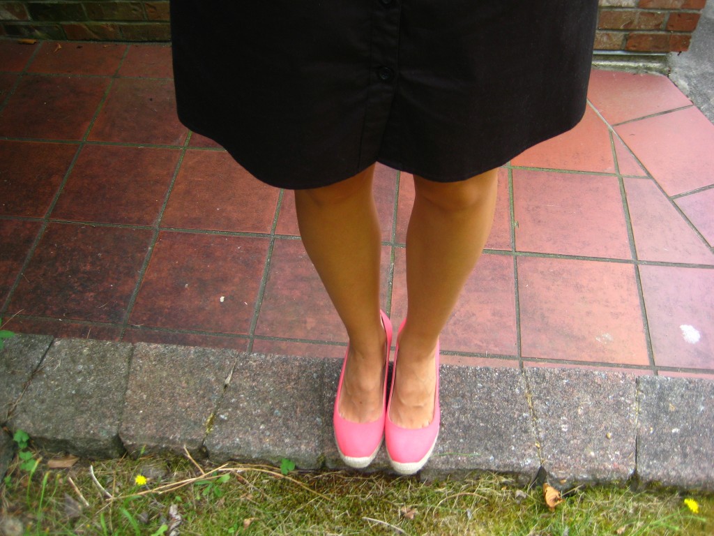 J Crew Pink Wedges