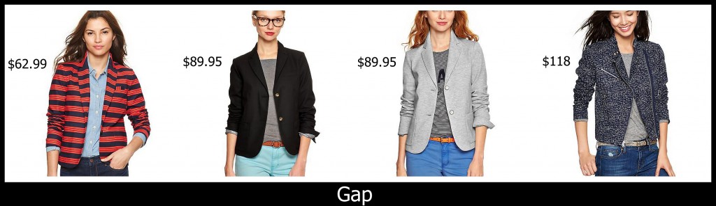 Gap Blazers: Vodka Infused Lemonade