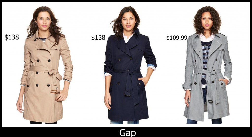 Gap Trench Coat: Vodka Infused Lemonade