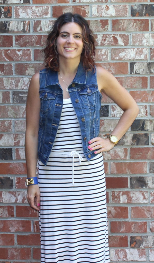 Striped Maxi