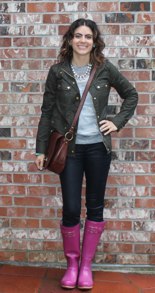 Military inspired jacket