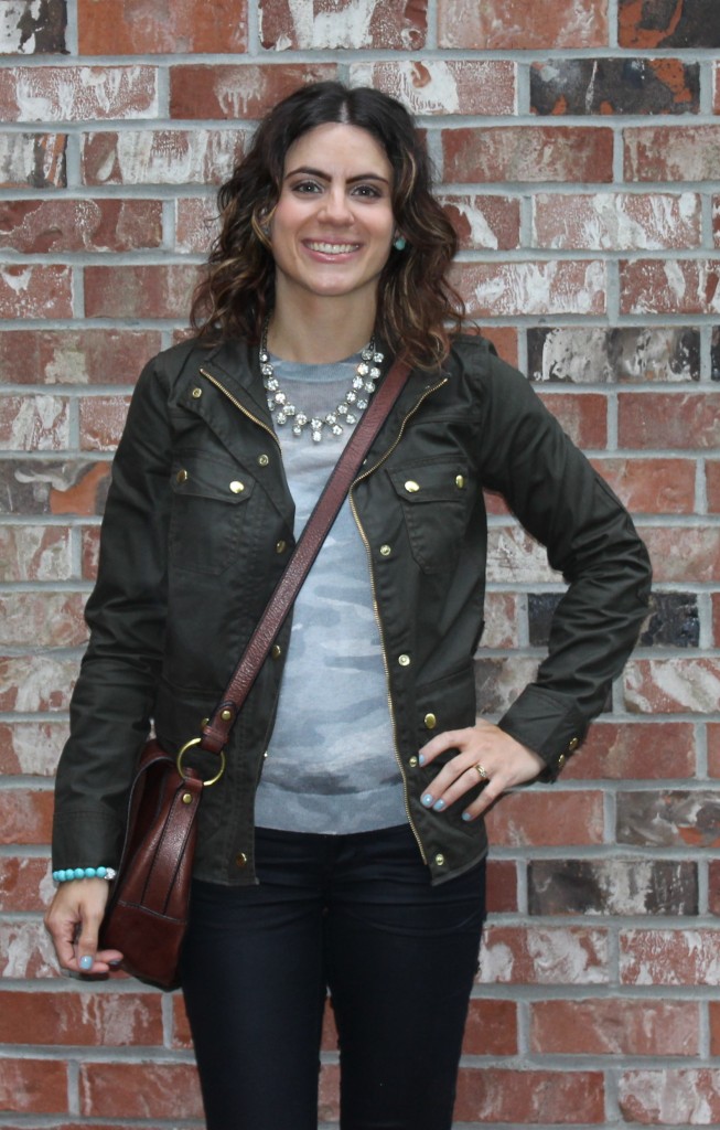 Military inspired jacket
